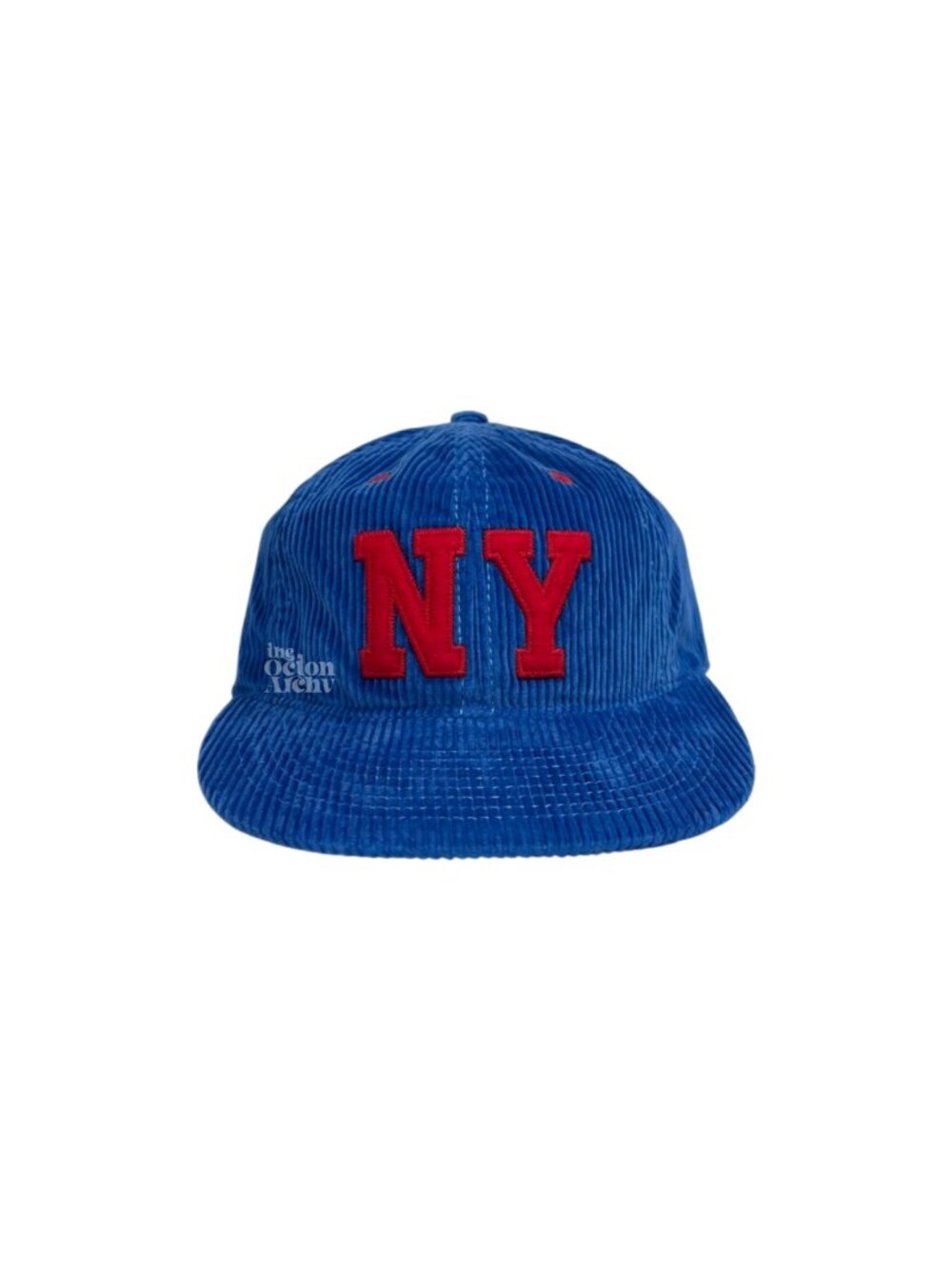 Polo Ralph Lauren NY Patch Corduroy Ball Cap 'Royal Blue/Red' One Size NWT